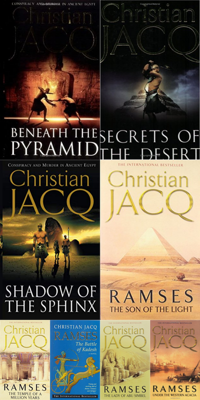 Judge of Egypt Series & more by Christian Jacq ~ 8 MP3 AUDIOBOOK COLLECTION
