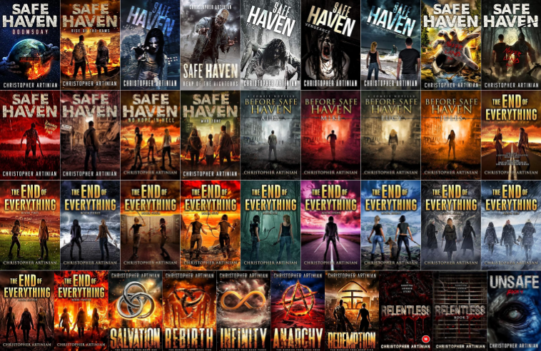 Safe Haven Series & more by Christopher Artinian ~ 37 MP3 AUDIOBOOK COLLECTION