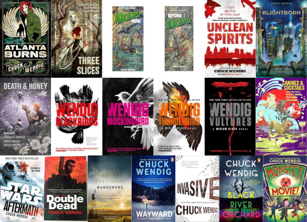 Atlanta Burns Series & more by Chuck Wendig ~ 36 MP3 AUDIOBOOK COLLECTION