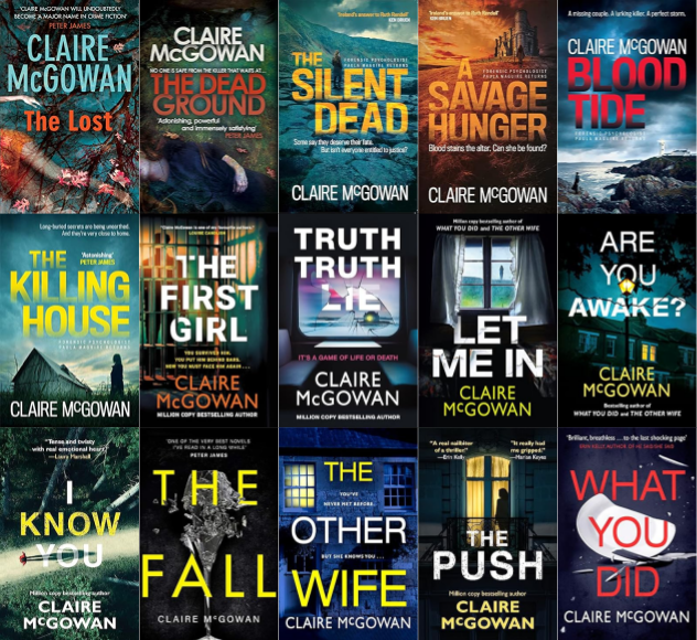 Paula Maguire Series & more by Claire McGowan ~ 15 MP3 AUDIOBOOK COLLECTION