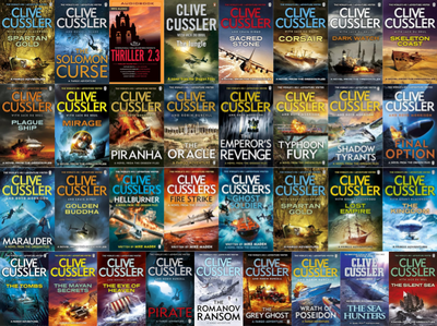 Oregon Files Series & more by Clive Cussler ~ 32 MP3 AUDIOBOOK COLLECTION