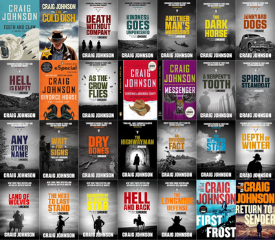Walt Longmire Series & more by Craig Johnson ~ 29 MP3 AUDIOBOOK COLLECTION