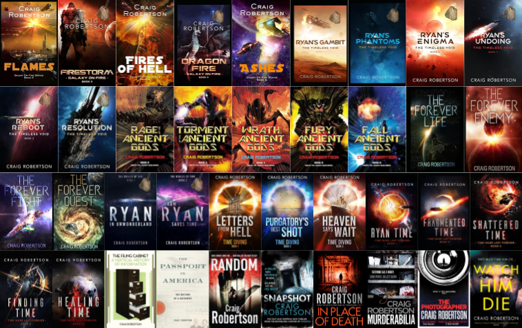 Galaxy On Fire Series & more by Craig Robertson ~ 38 E-BOOK COLLECTION