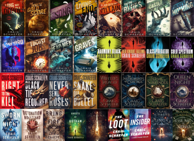 Daniel Faust Series & more by Craig Schaefer ~ 33 MP3 AUDIOBOOK COLLECTION