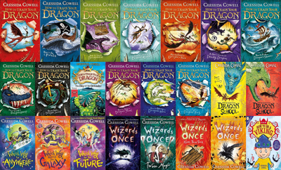 How to Train Your Dragon Series & more by Cressida Cowell ~ 23 MP3 AUDIOBOOK COLLECTION