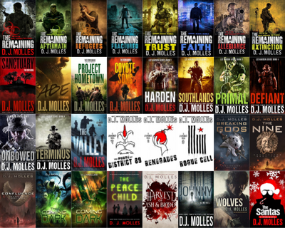 The Remaining Series & more by D.J. Molles ~ 32 MP3 AUDIOBOOK COLLECTION