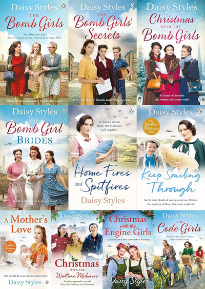 Bomb Girls Series & more by Daisy Styles ~ 10 MP3 AUDIOBOOK COLLECTION