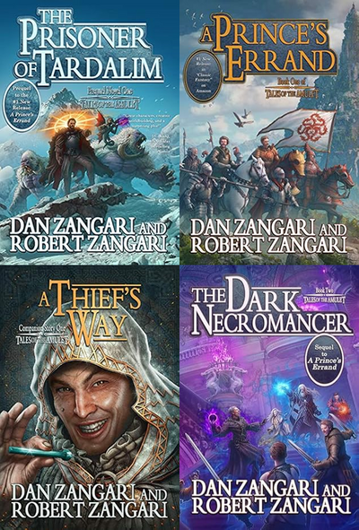 Tales of the Amulet Series by Dan Zangari ~ 4 MP3 AUDIOBOOK COLLECTION