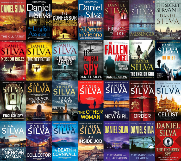 Gabriel Allon Series & more by Daniel Silva ~ 28 MP3 AUDIOBOOK COLLECTION
