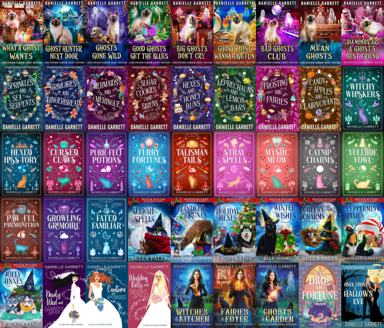 Beechwood Harbor Ghost Mystery Series & more by Danielle Garrett ~ 45 MP3 AUDIOBOOK COLLECTION