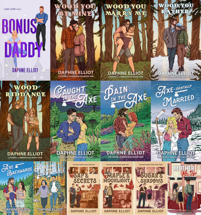 Dadcoms Series & more by Daphne Elliot ~ 14 MP3 AUDIOBOOK COLLECTION