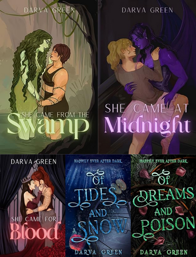 Dreamers & Demons Series & more by Darva Green ~ 5 MP3 AUDIOBOOK COLLECTION