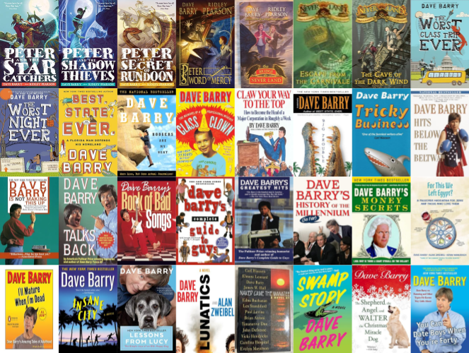 Peter and the Starcatchers Series & more by Dave Barry ~ 34 MP3 AUDIOBOOK COLLECTION