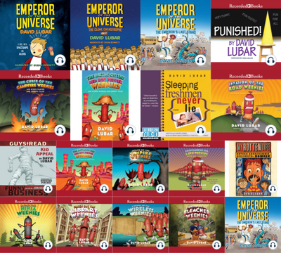 Weenies Series & more by David Lubar ~ 18 MP3 AUDIOBOOK COLLECTION