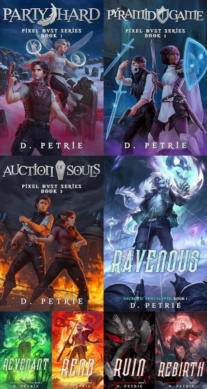 Pixel Dust Series & more by David Petrie ~ 9 MP3 AUDIOBOOK COLLECTION