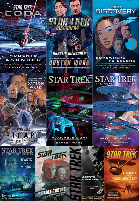 Star Trek: Coda Series & more by Dayton Ward ~ 10 MP3 AUDIOBOOK COLLECTION