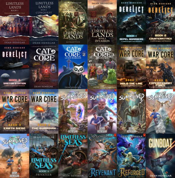 Limitless Lands Series & more by Dean Henegar ~ 26 MP3 AUDIOBOOK COLLECTION