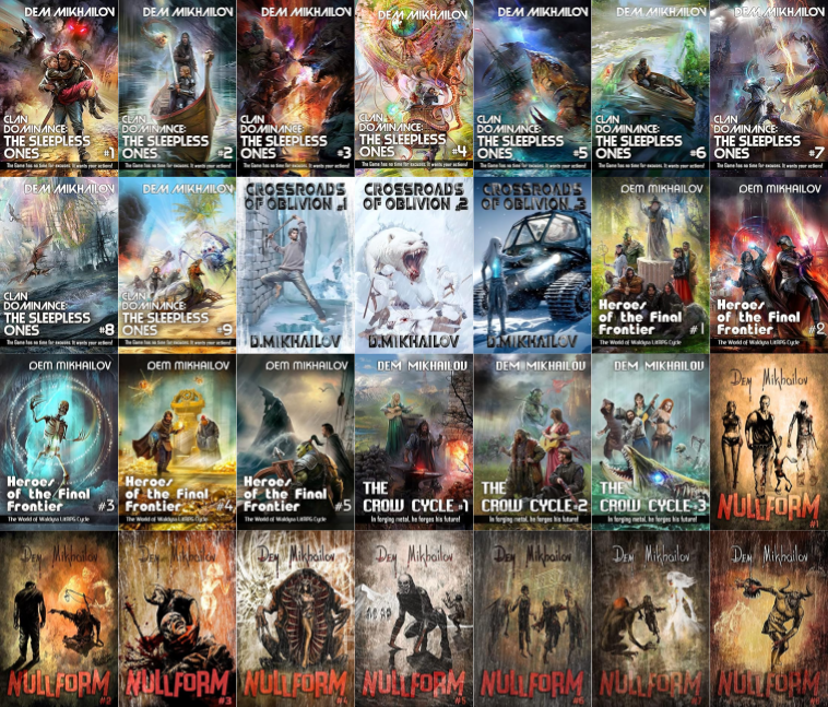 Clan Dominance Series & more by Dem Mikhailov ~ 28 MP3 AUDIOBOOK COLLECTION
