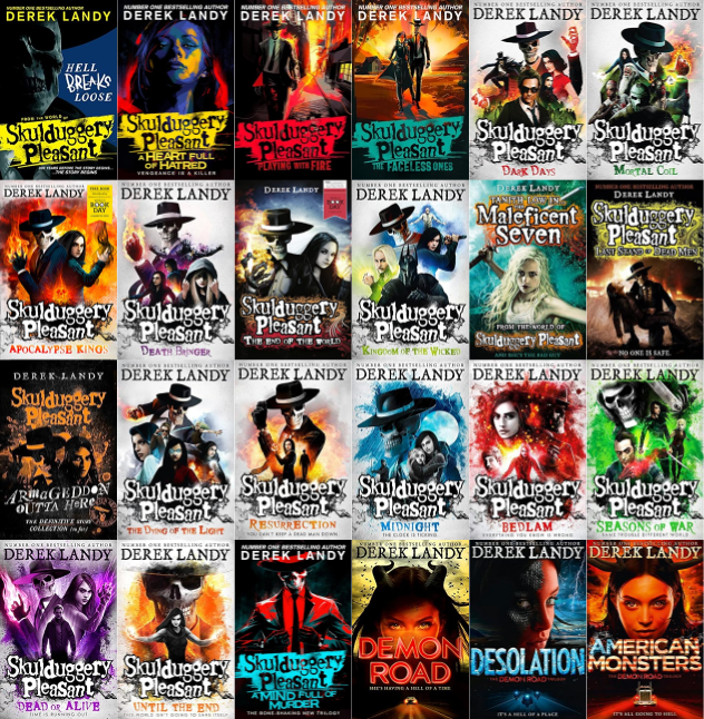 american monsters derek landy Skulduggery Pleasant Series & more by Derek Landy ~ 24 MP3 AUDIOBOOK COLLECTION – MotionAudiobooks
