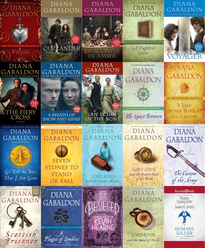 Outlander Series & more by Diana Gabaldon ~ 27 MP3 AUDIOBOOK COLLECTION