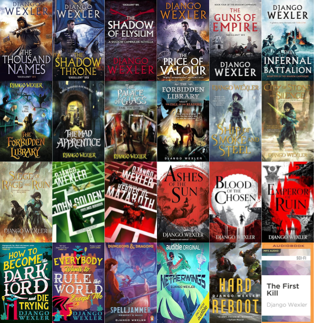 The Shadow Campaigns Series & more by Django Wexler ~ 29 MP3 AUDIOBOOK COLLECTION