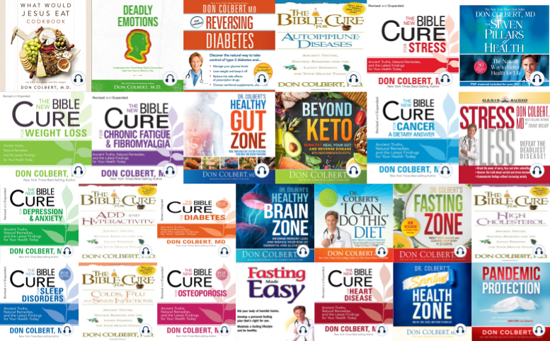 Don Colbert ~ 26 MP3 AUDIOBOOK COLLECTION