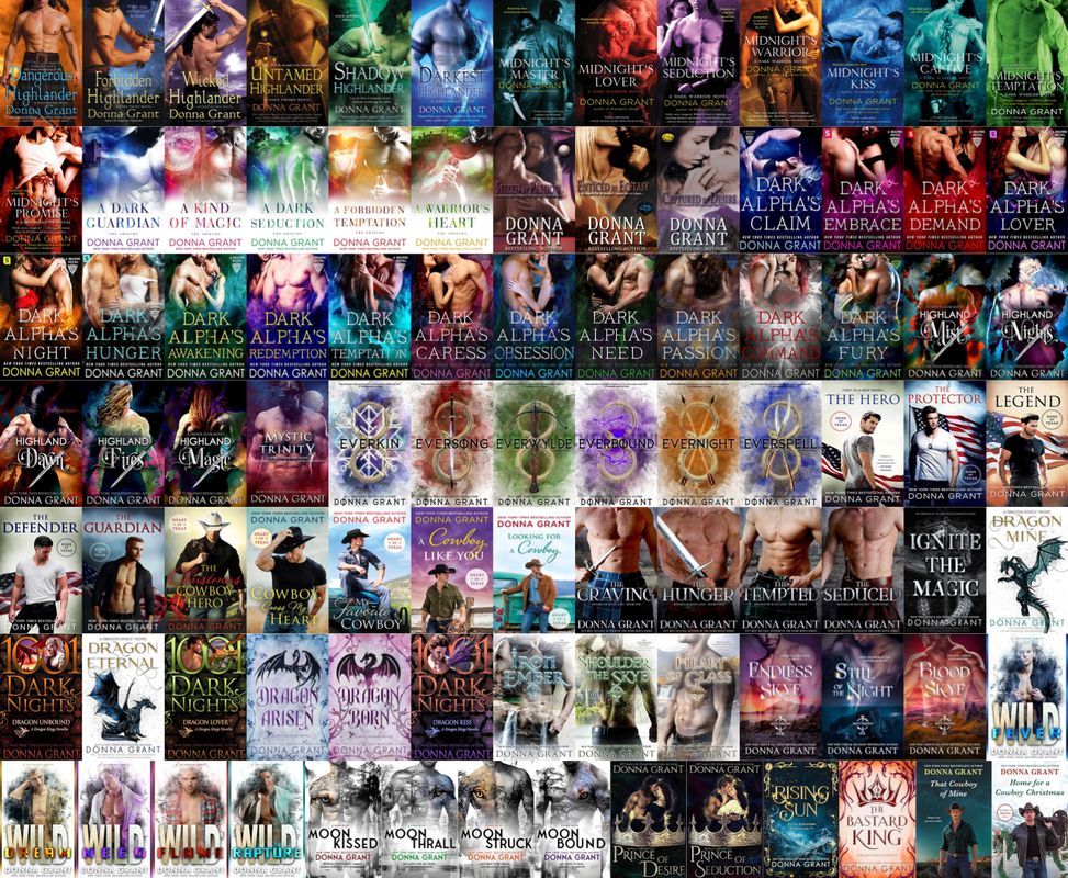 Dark Sword Series & more by Donna Grant ~ 92 MP3 AUDIOBOOK COLLECTION
