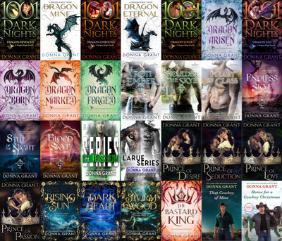 Dragon Kings Series & more by Donna Grant ~ 36 MP3 AUDIOBOOK COLLECTION
