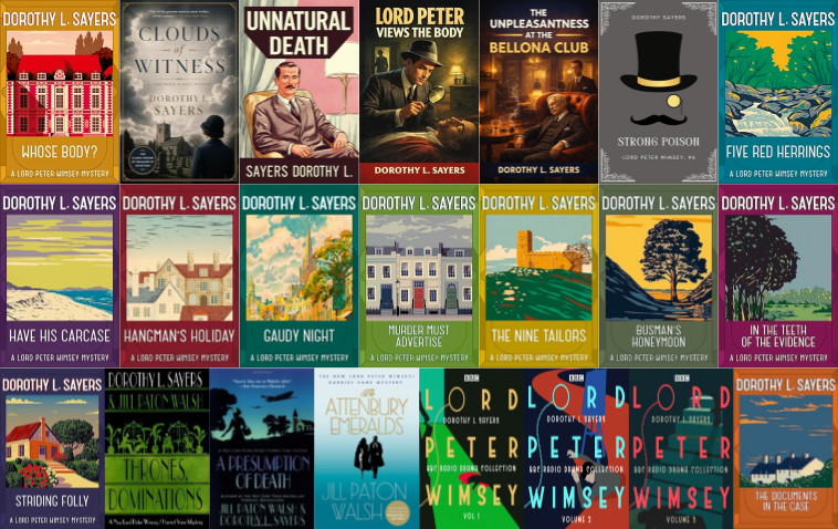 Harriet Vane Series & more by Dorothy L Sayers ~ 22 MP3 AUDIOBOOK COLLECTION