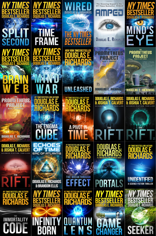 Split Second Series & more by Douglas E. Richards ~ 30 MP3 AUDIOBOOK COLLECTION