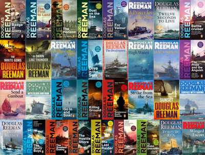 Blackwood Family Series & more by Douglas Reeman ~ 33 MP3 AUDIOBOOK COLLECTION