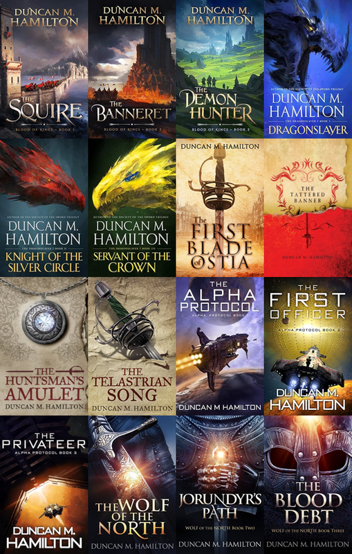 Blood of Kings Series & more by Duncan M Hamilton ~ 16 MP3 AUDIOBOOK COLLECTION
