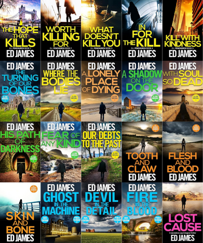 DI Fenchurch Series & more by Ed James ~ 20 MP3 AUDIOBOOK COLLECTION