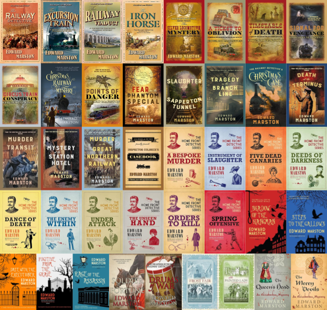 The Railway Detective Series & more by Edward Marston ~ 53 MP3 AUDIOBOOK COLLECTION