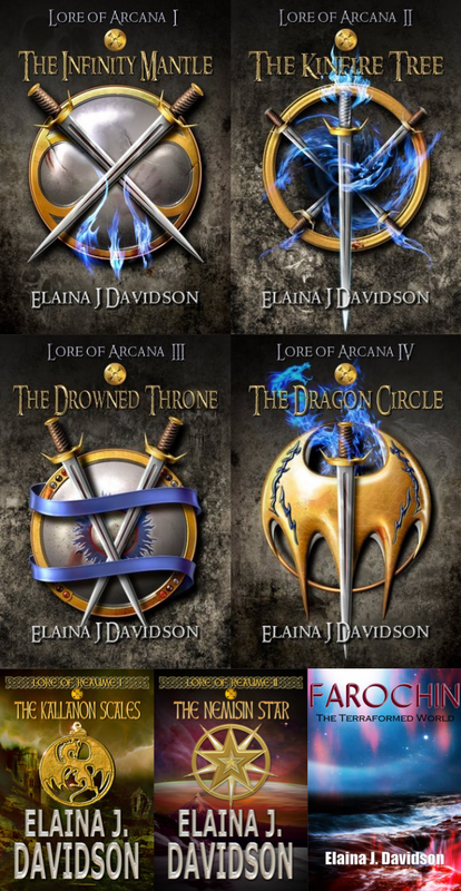 Lore of Arcana Series & more by Elaina J Davidson ~ 7 MP3 AUDIOBOOK COLLECTION