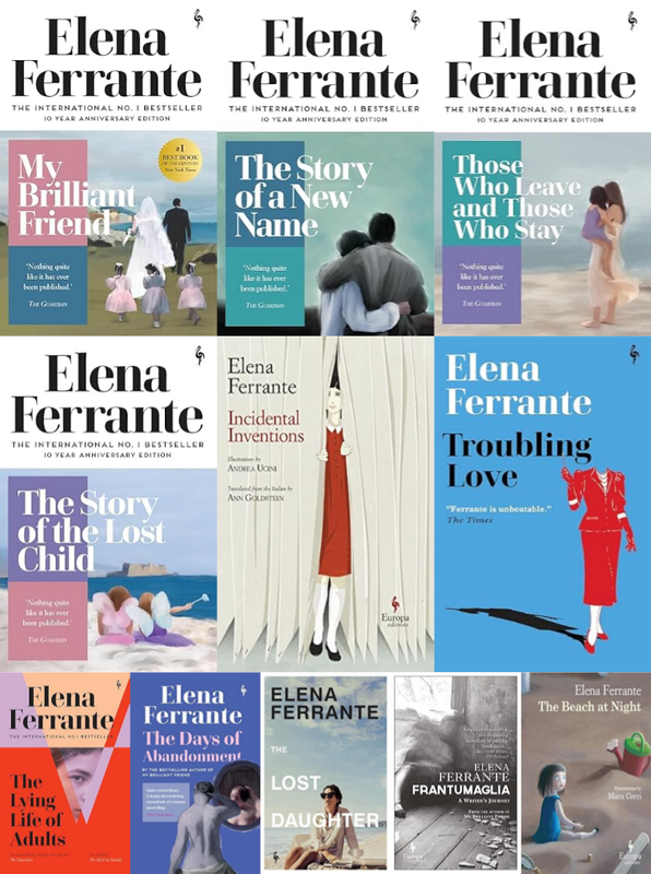 The Neapolitan Series & more by Elena Ferrante ~ 11 MP3 AUDIOBOOK COLLECTION