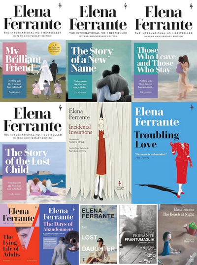 The Neapolitan Series & more by Elena Ferrante ~ 11 MP3 AUDIOBOOK COLLECTION