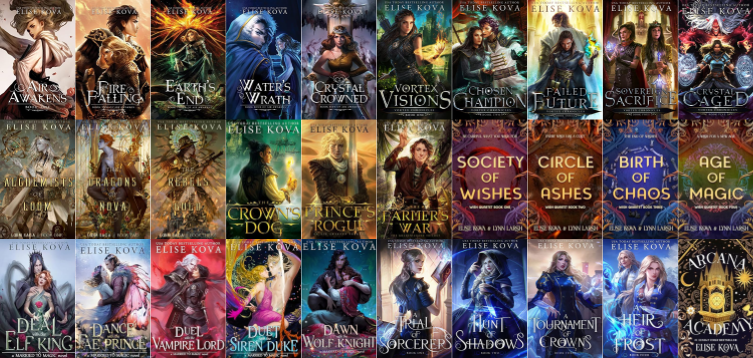 Air Awakens Series & more by Elise Kova ~ 30 MP3 AUDIOBOOK COLLECTION