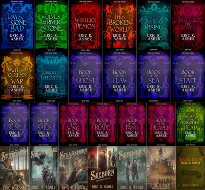 Vesik Series & more by Eric R. Asher ~ 27 MP3 AUDIOBOOK COLLECTION