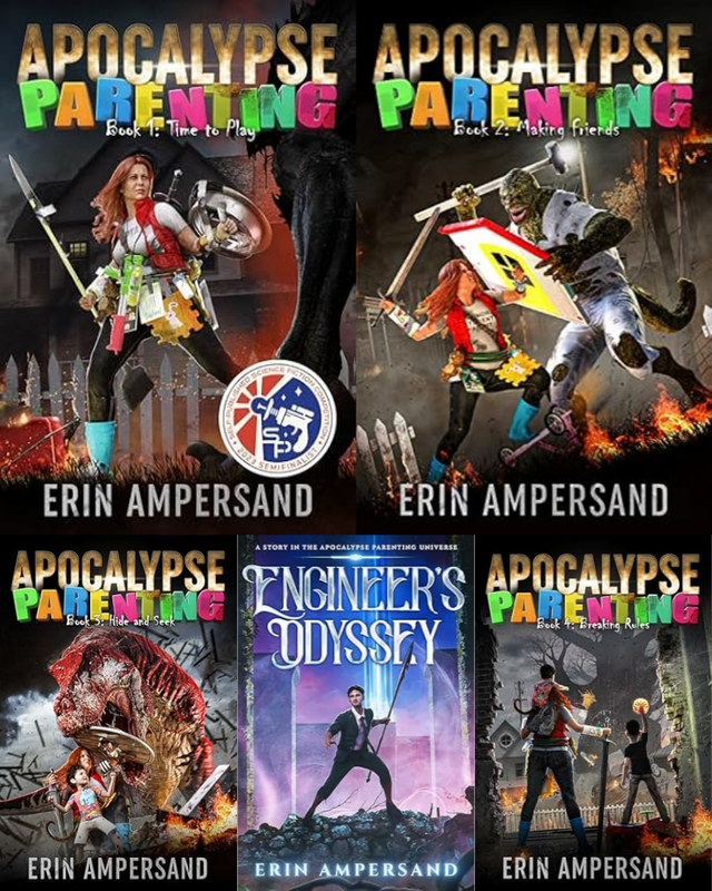 Apocalypse Parenting Series by Erin Ampersand ~ 5 MP3 AUDIOBOOK COLLECTION