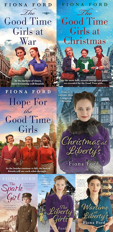 The Good Time Girls Series & more by Fiona Ford ~ 8 MP3 AUDIOBOOK COLLECTION