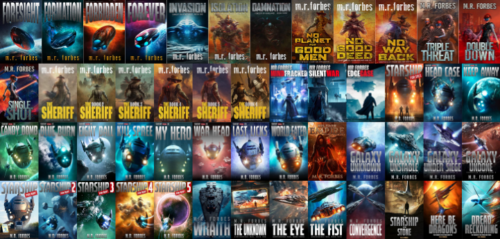 Forgotten Space Series & more by M.R. Forbes ~ 51 MP3 AUDIOBOOK COLLECTION