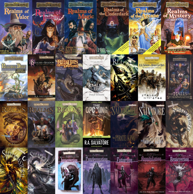 The Forgotten Realms Volume 4 ~ 41 MP3 AUDIOBOOK COLLECTION