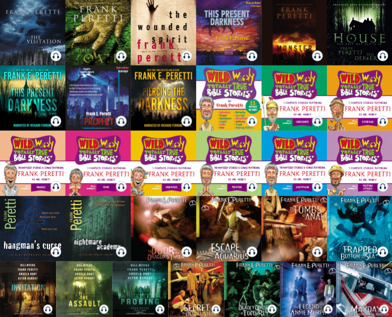 The Veritas Project Series & more by Frank E. Peretti ~ 29 MP3 AUDIOBOOK COLLECTION