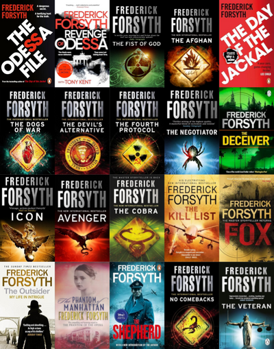 The Odessa Series & more by Frederick Forsyth ~ 20 MP3 AUDIOBOOK COLLECTION