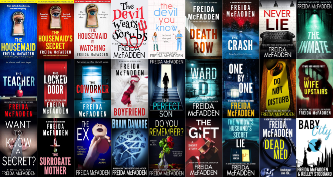 The Housemaid Series & more by Freida McFadden ~ 28 MP3 AUDIOBOOK COLLECTION