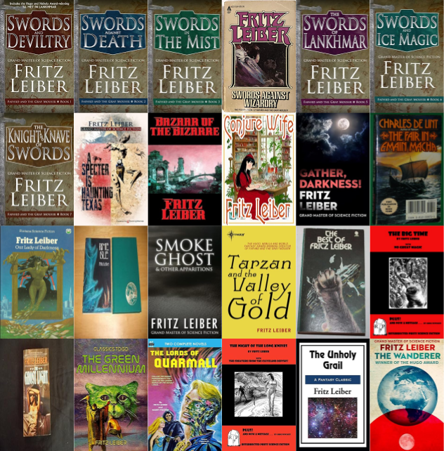 Fafhrd And The Gray Mouser Series & more by Fritz Leiber ~ 39 MP3 AUDIOBOOK COLLECTION