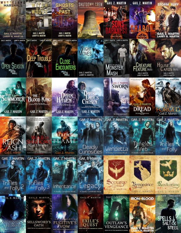 Chronicles of the Necromancer Series & more by Gail Z. Martin ~ 41 MP3 AUDIOBOOK COLLECTION