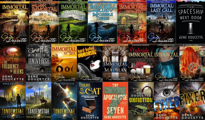 Immortal Series & more by Gene Doucette ~ 23 MP3 AUDIOBOOK COLLECTION