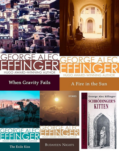 Marid Audran Series & more by George Alec Effinger ~ 5 MP3 AUDIOBOOK COLLECTION